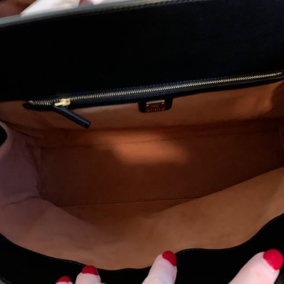 *NEW* Versace Crocodile-Embossed Leather Bag - Picture 6 of 10